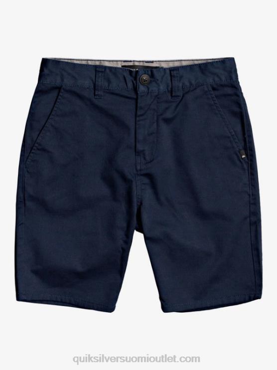 Quiksilver D6JJ2110 pojat laivasto bleiseri 8-16 uudet jokapäiväiset unionin joustavat chino-shortsit