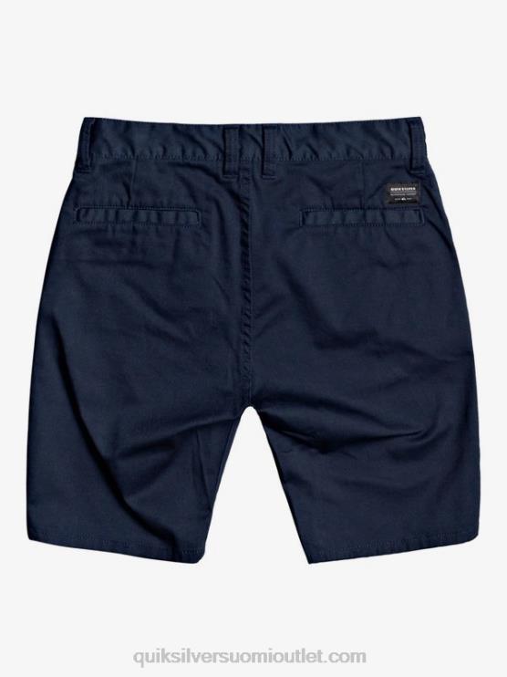 Quiksilver D6JJ2110 pojat laivasto bleiseri 8-16 uudet jokapäiväiset unionin joustavat chino-shortsit