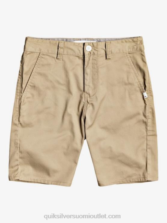 Quiksilver D6JJ2111 pojat jalavapuu 8-16 uudet jokapäiväiset unionin joustavat chino-shortsit