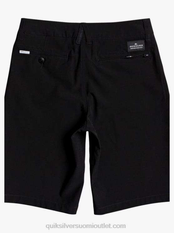 Quiksilver D6JJ2237 pojat musta 8-16 union amphibian 19 hybridishortsit