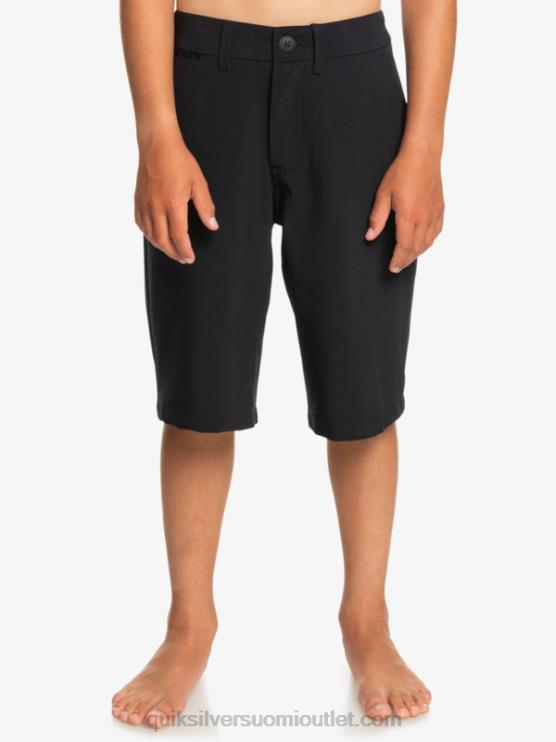 Quiksilver D6JJ2237 pojat musta 8-16 union amphibian 19 hybridishortsit