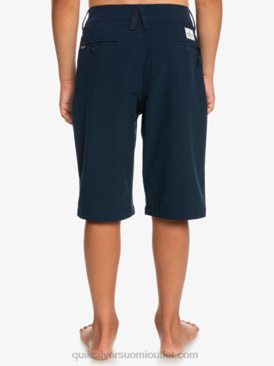 Quiksilver D6JJ2238 pojat laivasto bleiseri 8-16 union amphibian 19 hybridishortsit