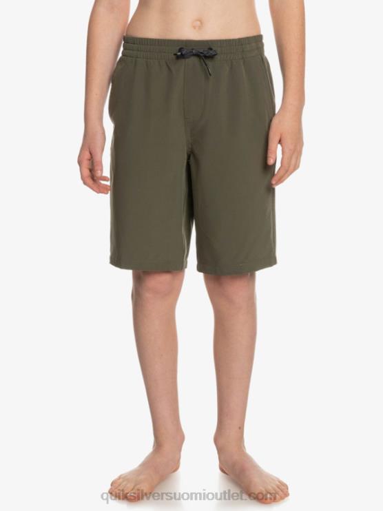 Quiksilver D6JJ2255 pojat rypäleen lehtiä 8-16 ocean elastiset amph yth 18 hybridishortsit