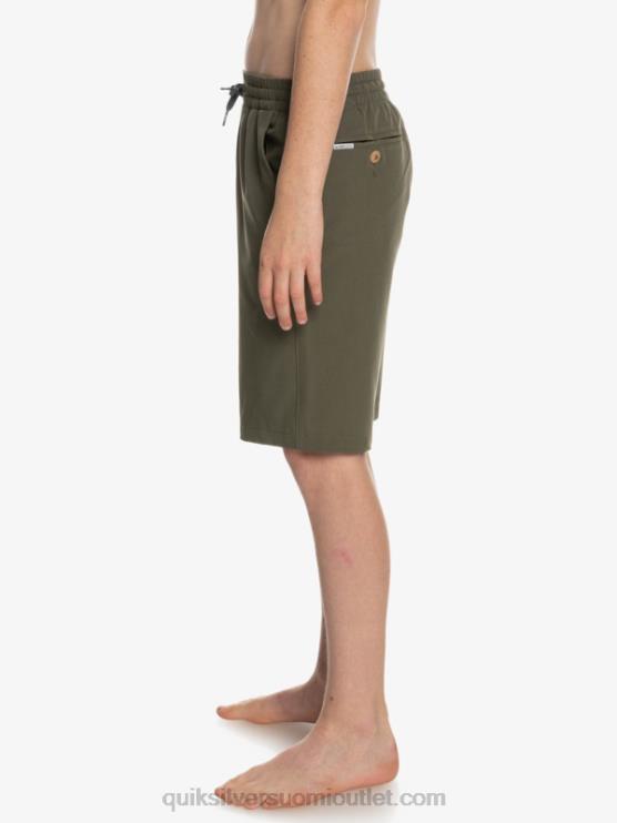 Quiksilver D6JJ2255 pojat rypäleen lehtiä 8-16 ocean elastiset amph yth 18 hybridishortsit