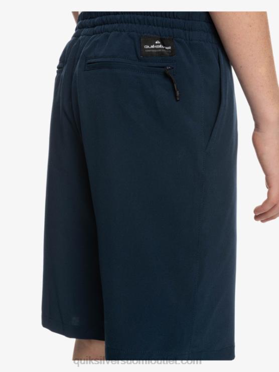 Quiksilver D6JJ2256 pojat laivasto bleiseri 8-16 ocean elastiset amph yth 18 hybridishortsit