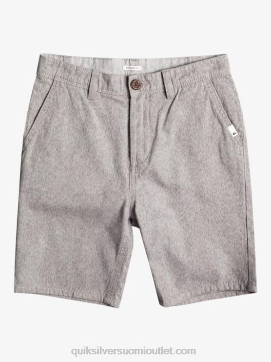 Quiksilver D6JJ2286 pojat vaaleanharmaa kanerva 8-16 päivittäin 17 chino shortsit