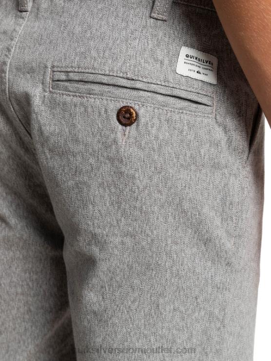 Quiksilver D6JJ2286 pojat vaaleanharmaa kanerva 8-16 päivittäin 17 chino shortsit