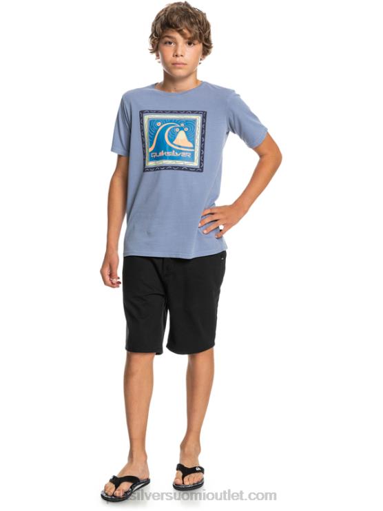 Quiksilver D6JJ2287 pojat musta 8-16 päivittäin 17 chino shortsit