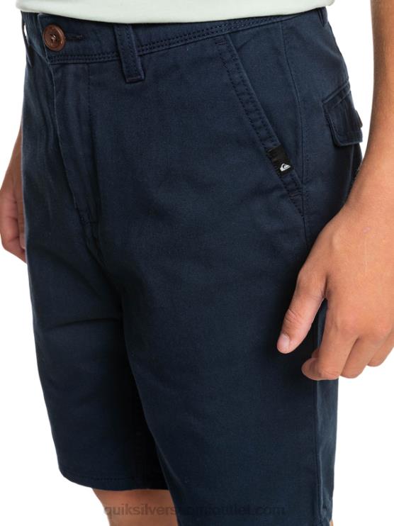 Quiksilver D6JJ2289 pojat laivasto bleiseri 8-16 päivittäin 17 chino shortsit