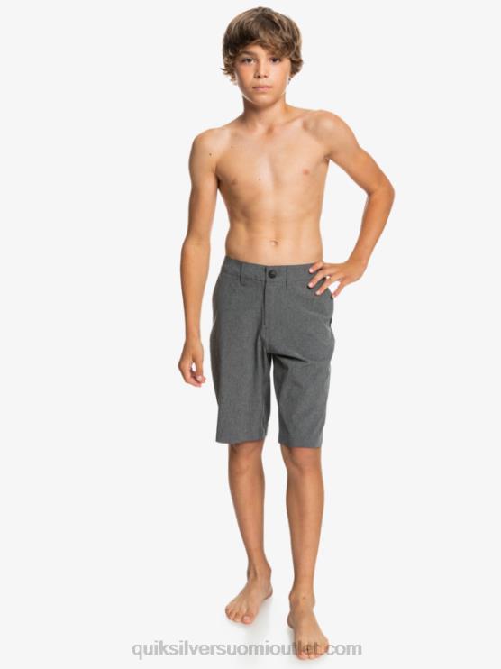 Quiksilver D6JJ2313 pojat musta 8-16 union kanerva sammakkoeläin 19 hybridishortsit