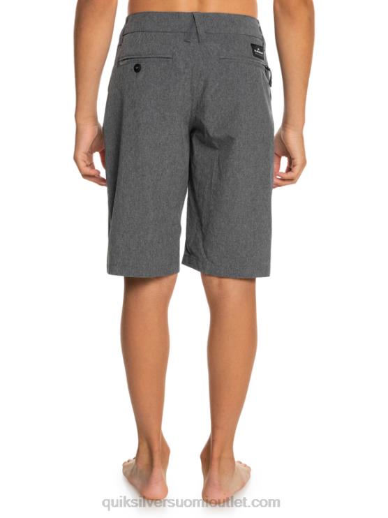 Quiksilver D6JJ2313 pojat musta 8-16 union kanerva sammakkoeläin 19 hybridishortsit