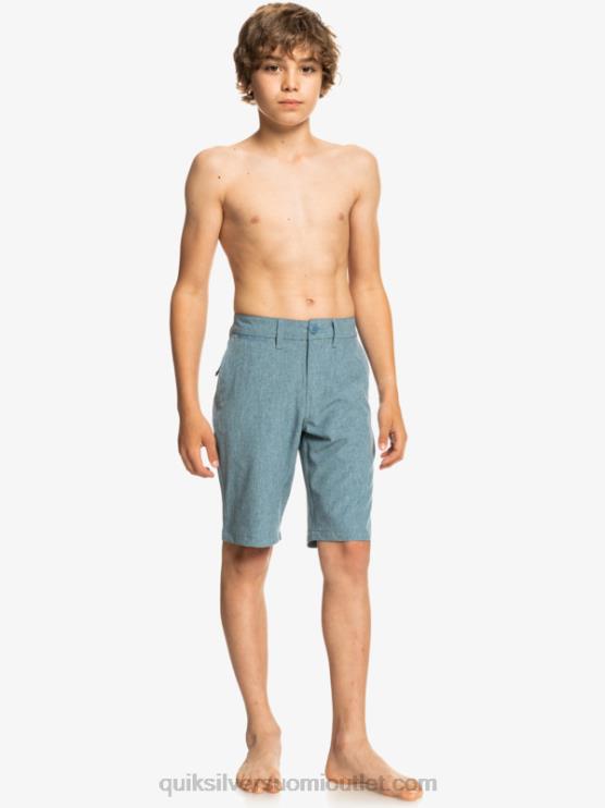 Quiksilver D6JJ2327 pojat kapteenit sininen 8-16 union kanerva sammakkoeläin 19 hybridishortsit