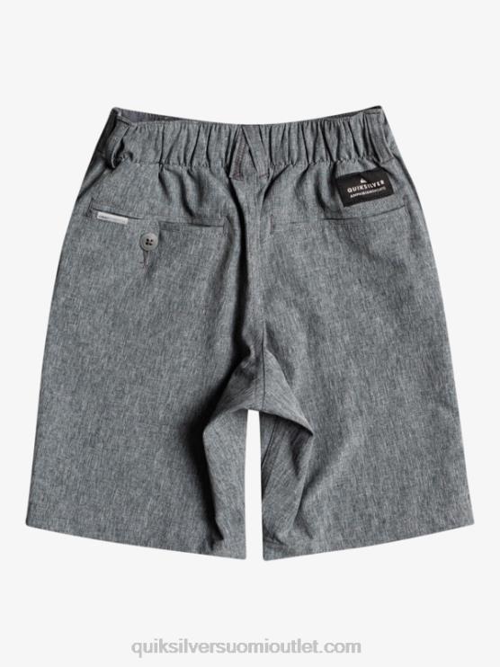 Quiksilver D6JJ2333 pojat musta 2-7 union kanerva sammakkoeläin 14 hybridishortsit