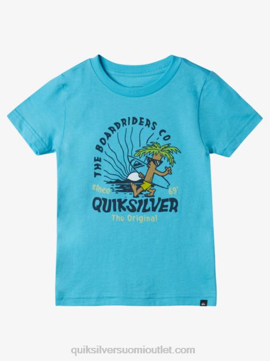 Quiksilver D6JJ1938 pojat joen sininen 2-7 rauhan mielen t-paita