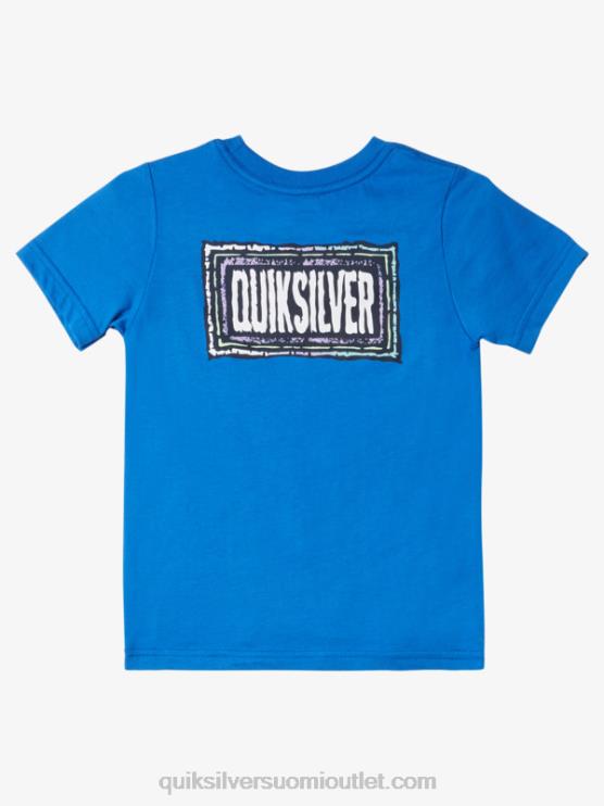 Quiksilver D6JJ1948 pojat turkkilainen meri 2-7 kaikuinen beat t-paita