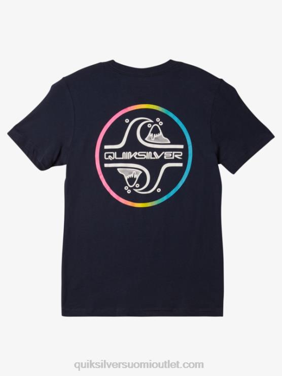 Quiksilver D6JJ1954 pojat laivasto bleiseri 8-16 ydintä kupla-t-paita