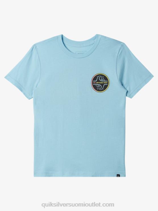 Quiksilver D6JJ1955 pojat taivaansininen 8-16 ydintä kupla-t-paita
