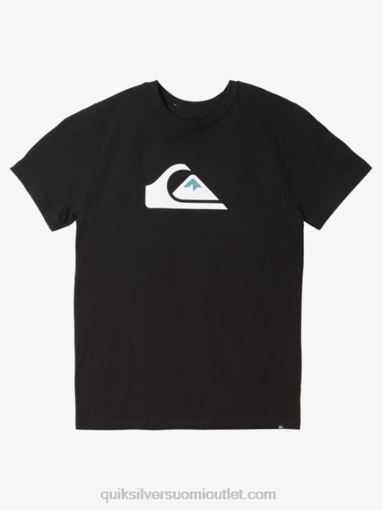 Quiksilver D6JJ1961 pojat musta 8-16 merkkinen t-paita