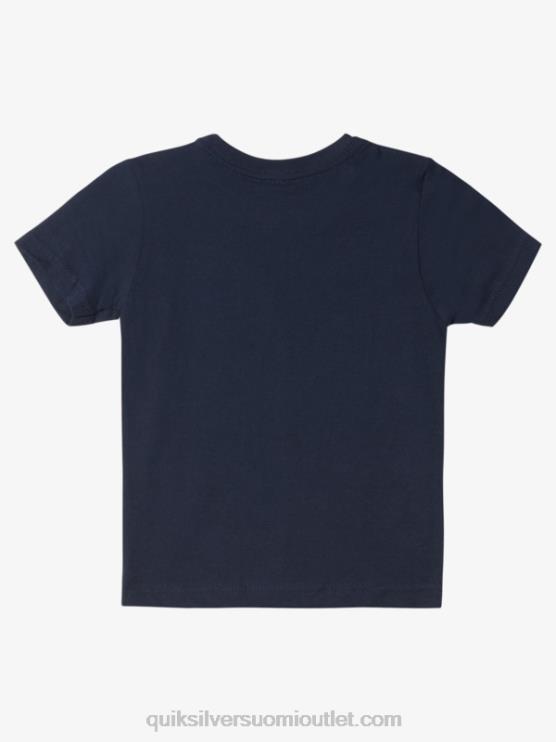 Quiksilver D6JJ1963 pojat laivasto bleiseri 2-7 keskiyön aurinko t-paita
