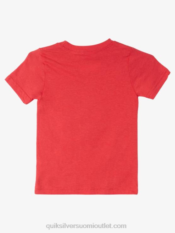 Quiksilver D6JJ1968 pojat korkean riskin punainen 2-7 pesty t-paita