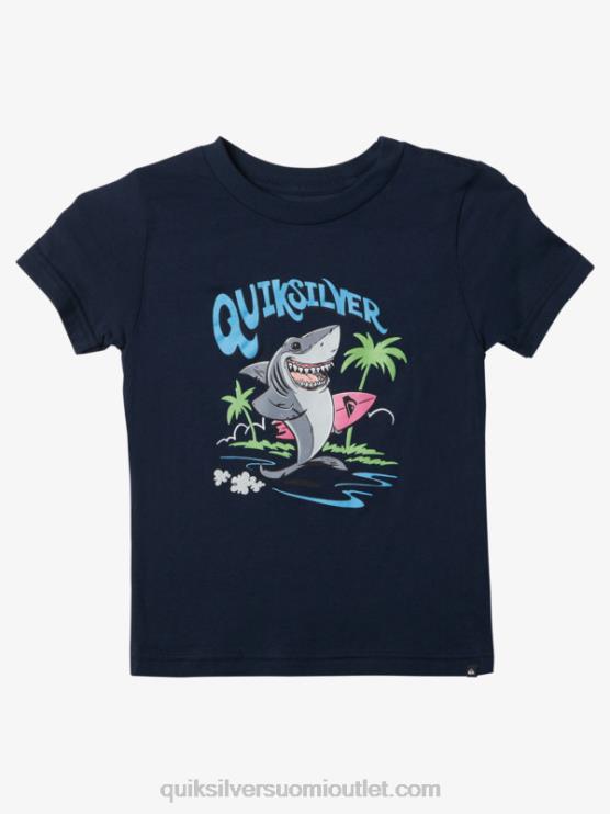 Quiksilver D6JJ1969 pojat laivasto bleiseri 2-7 pesty t-paita