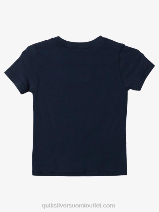 Quiksilver D6JJ1969 pojat laivasto bleiseri 2-7 pesty t-paita