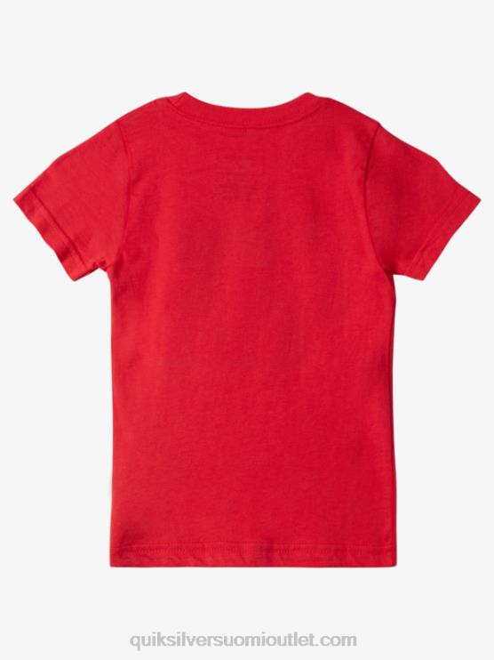 Quiksilver D6JJ1976 pojat korkean riskin punainen 2-7 kesäinen t-paita