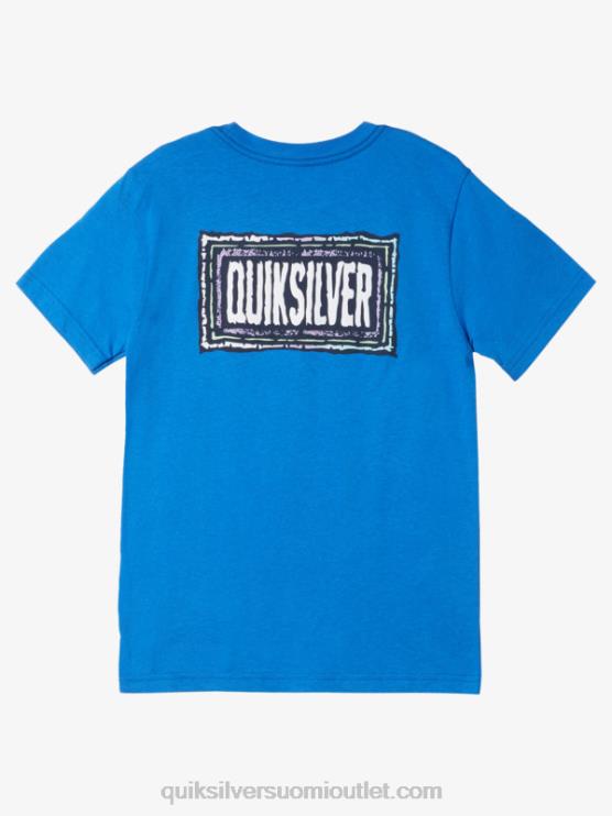 Quiksilver D6JJ1979 pojat turkkilainen meri 8-16 kaikuinen beat t-paita
