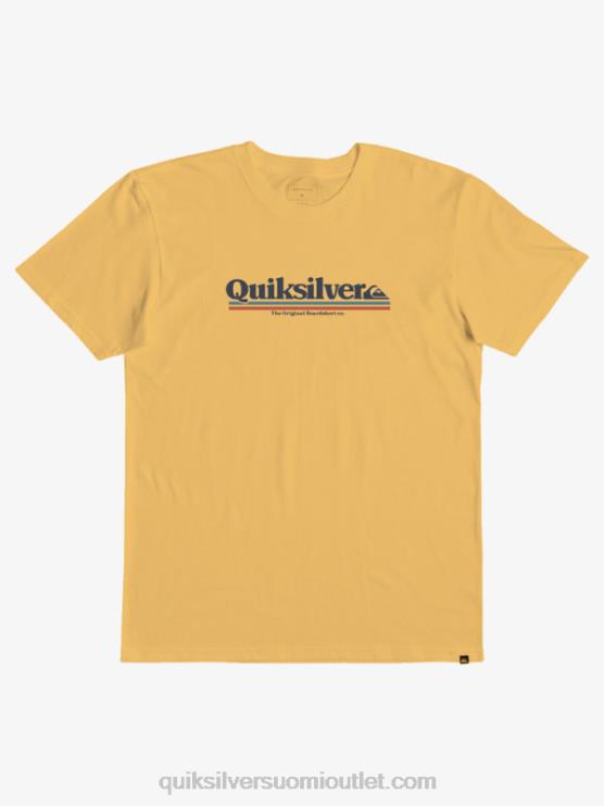 Quiksilver D6JJ2089 pojat kirkasta kultaa 8-16 rivien välissä t-paita