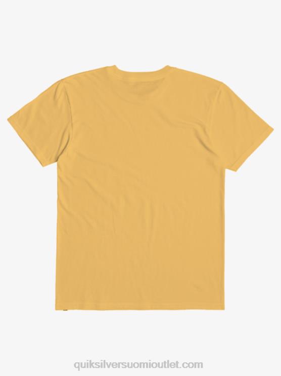 Quiksilver D6JJ2089 pojat kirkasta kultaa 8-16 rivien välissä t-paita