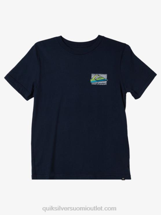 Quiksilver D6JJ2125 pojat laivasto bleiseri 8-16 retro fade t-paita