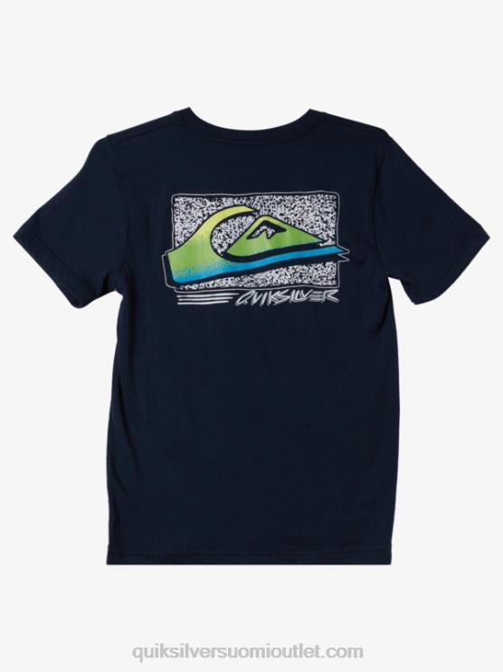 Quiksilver D6JJ2125 pojat laivasto bleiseri 8-16 retro fade t-paita