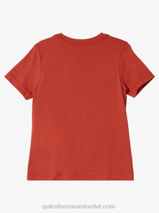 Quiksilver D6JJ2128 pojat mekan oranssi 2-7 valotunneli t-paita