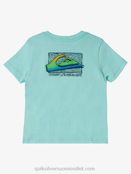 Quiksilver D6JJ2143 pojat rantalasi 2-7 retrohaalistuva t-paita