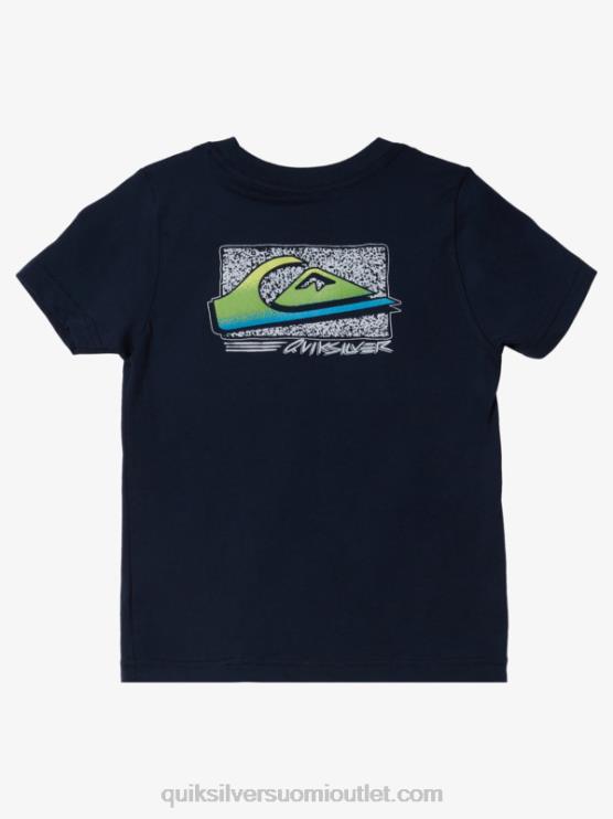 Quiksilver D6JJ2144 pojat laivasto bleiseri 2-7 retrohaalistuva t-paita