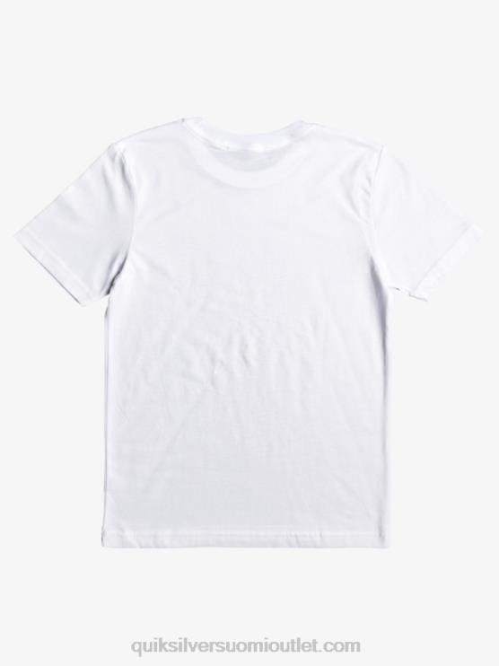 Quiksilver D6JJ2170 pojat valkoinen 2-7 at Risks t-paita