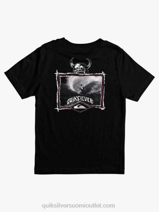 Quiksilver D6JJ2177 pojat musta 8-16 surfer oftune t-paita