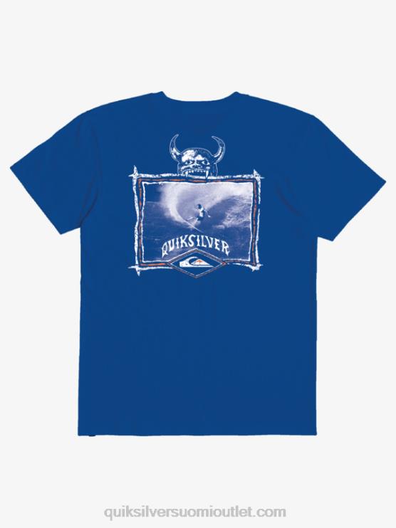 Quiksilver D6JJ2178 pojat snorkkelin sininen 8-16 surfer oftune t-paita