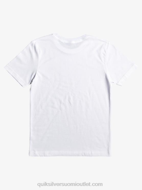 Quiksilver D6JJ2209 pojat valkoinen 8-16 korkeampi elinikäinen t-paita