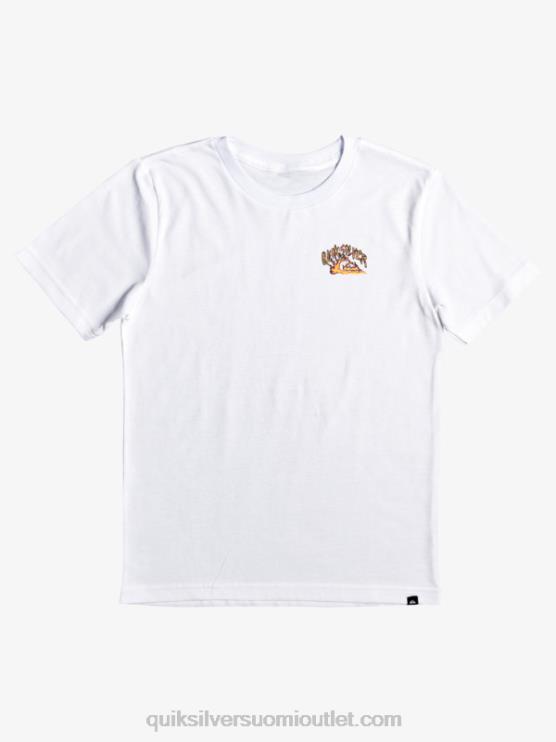 Quiksilver D6JJ2229 pojat valkoinen 8-16 waves Guard t-paita