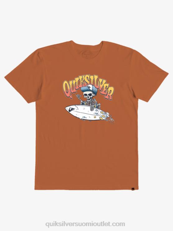 Quiksilver D6JJ2232 pojat mekan oranssi 2-7 perjantaivuoron t-paita