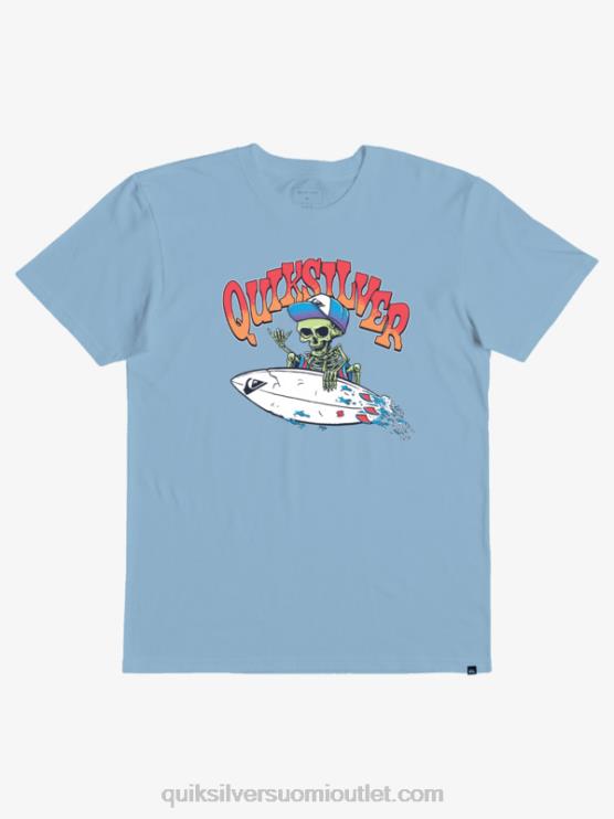Quiksilver D6JJ2233 pojat taivaansininen 2-7 perjantaivuoron t-paita