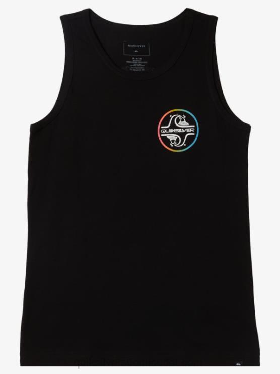 Quiksilver D6JJ2228 pojat musta 8-16 ydintä kuplasäiliön t-paita