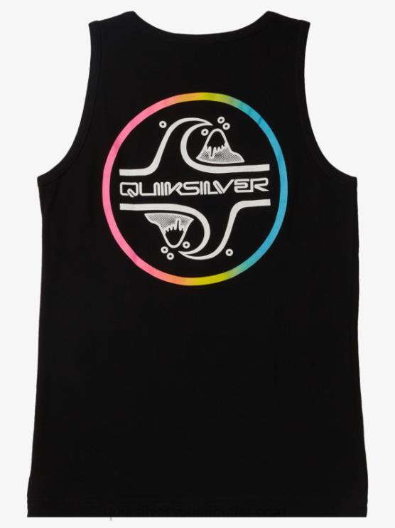 Quiksilver D6JJ2228 pojat musta 8-16 ydintä kuplasäiliön t-paita
