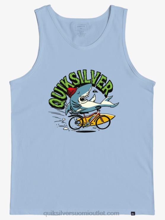 Quiksilver D6JJ2265 pojat taivaansininen 2-7 at risk tankki-t-paita